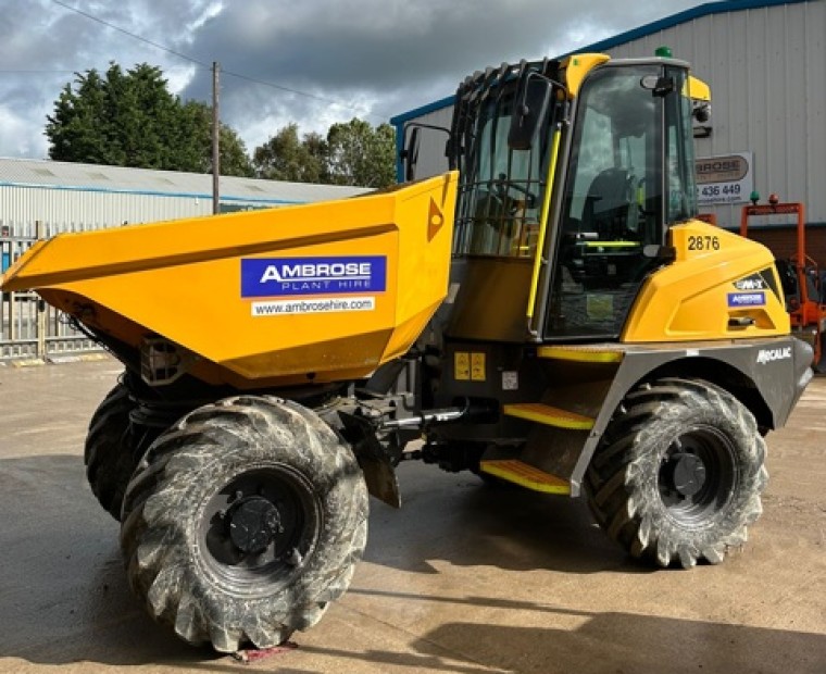 MECALAC 6 TON CABBED DUMPER 6MDX